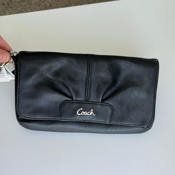 Black Coach Wristlet - Picture 6 of 6